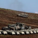 Tanques de guerra israelenses