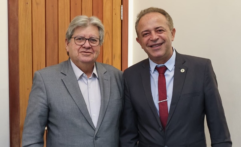 Anderson Pila e João Azevêdo