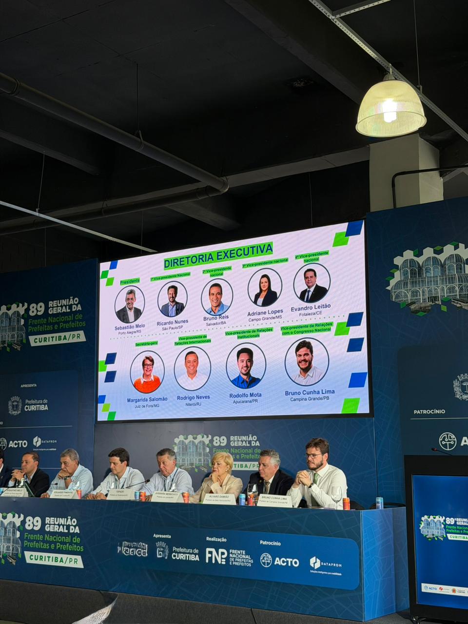 Bruno Cunha Lima é eleito vice-presidente da FNP