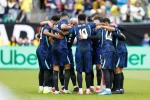 Seleção Brasileira em amistoso contra França