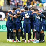 Seleção Brasileira em amistoso contra França