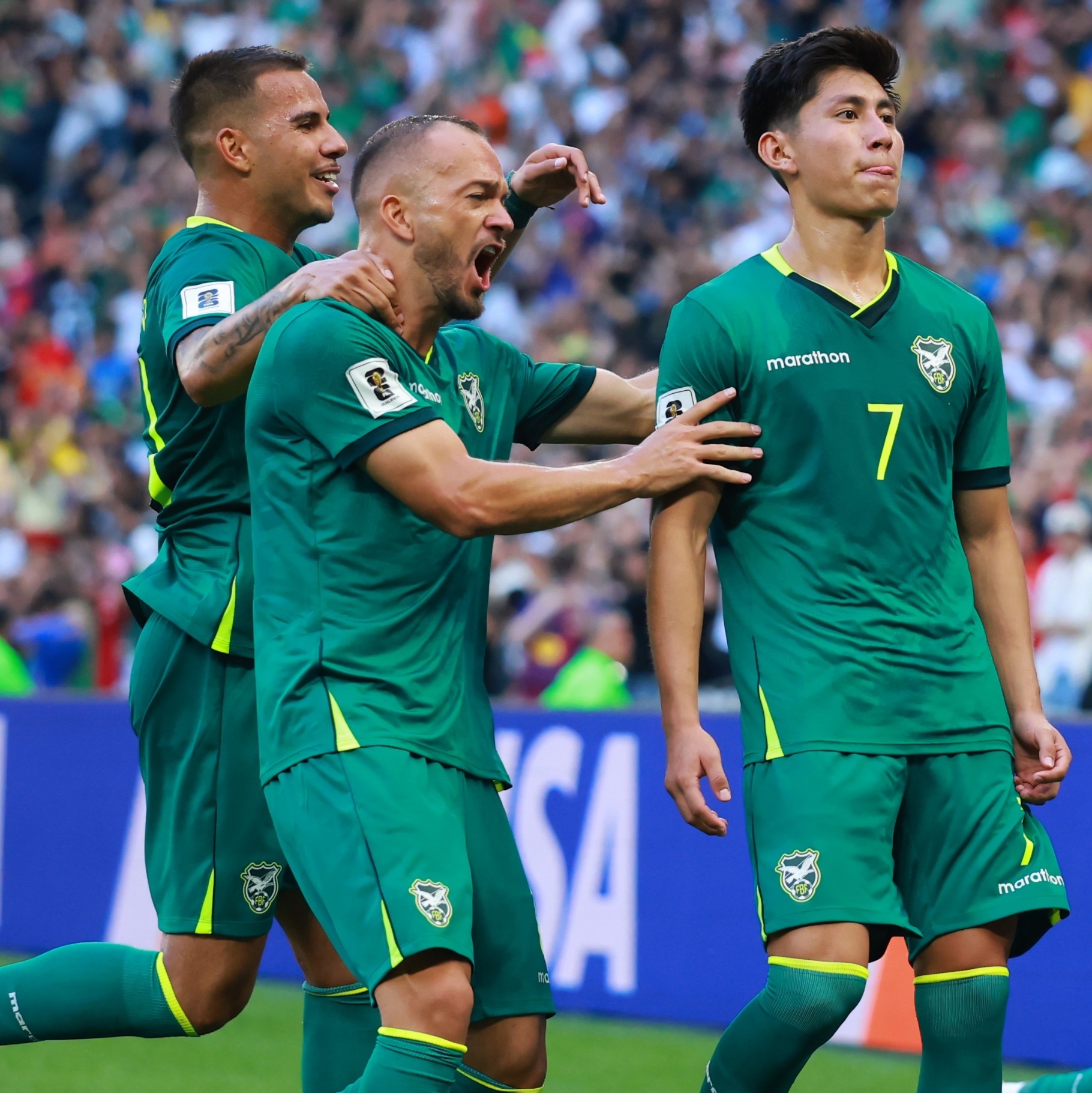 Bolívia comemora classificação na ressecarem