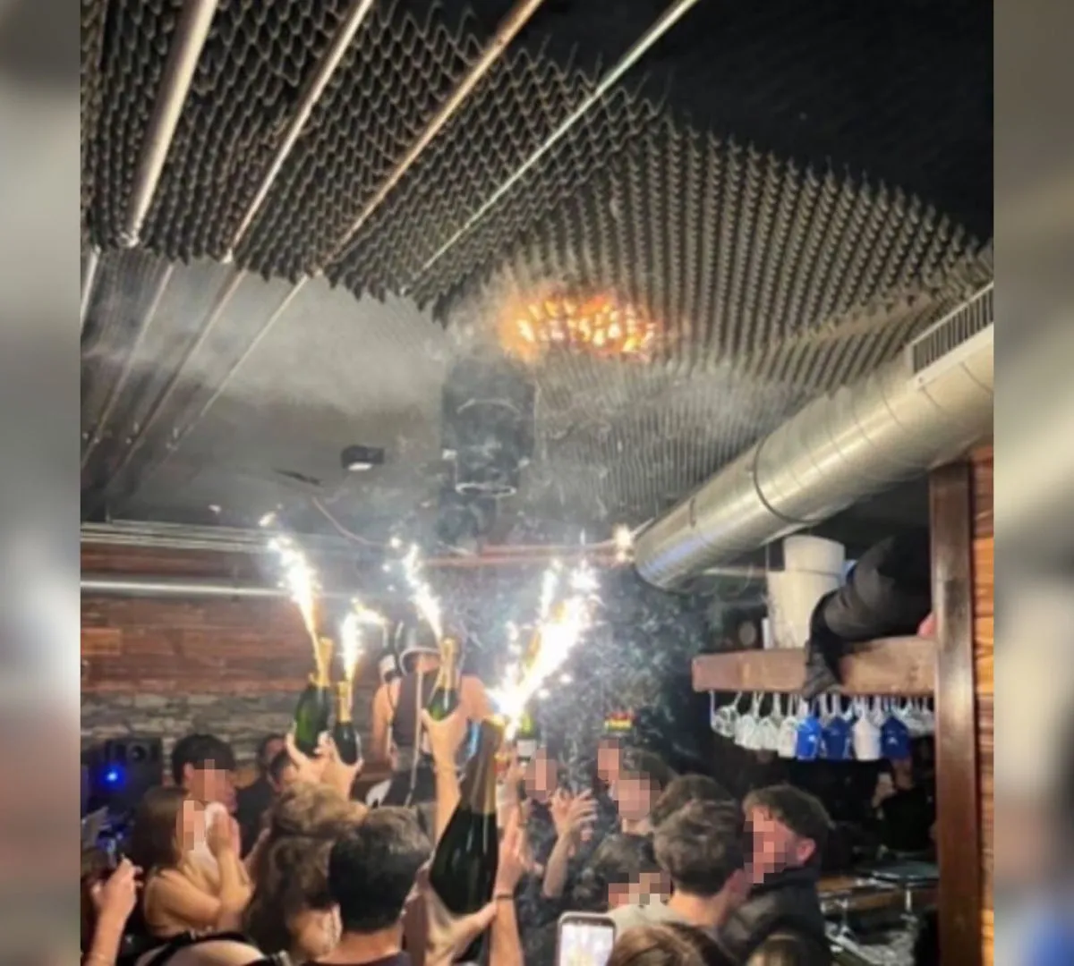 Incendio em bar na Suíça