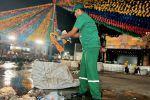 Serviço de limpeza no São João de CG