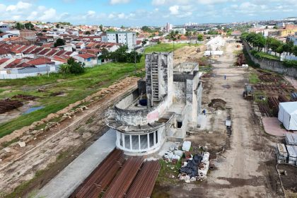 Obras da Estação Nova