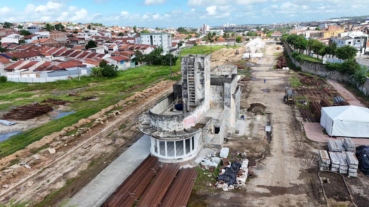 Obras da Estação Nova
