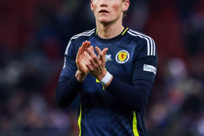 Scott Mctominay foi defenderá a Escócia na Copa do Mundo 2026