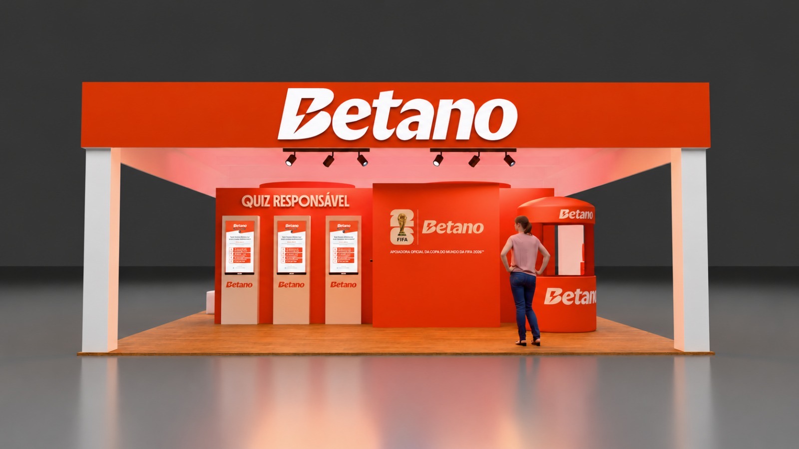 Betano leva ativações sobre jogo responsável para Campina Grande