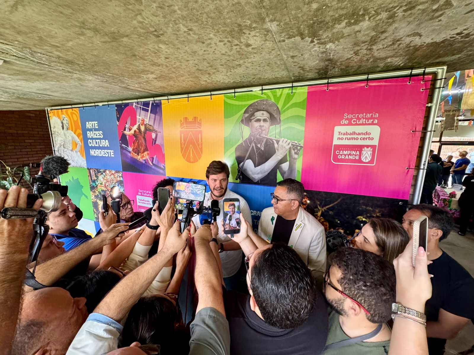Bruno anuncia apoio as quadrilhas juninas durante São João 2026