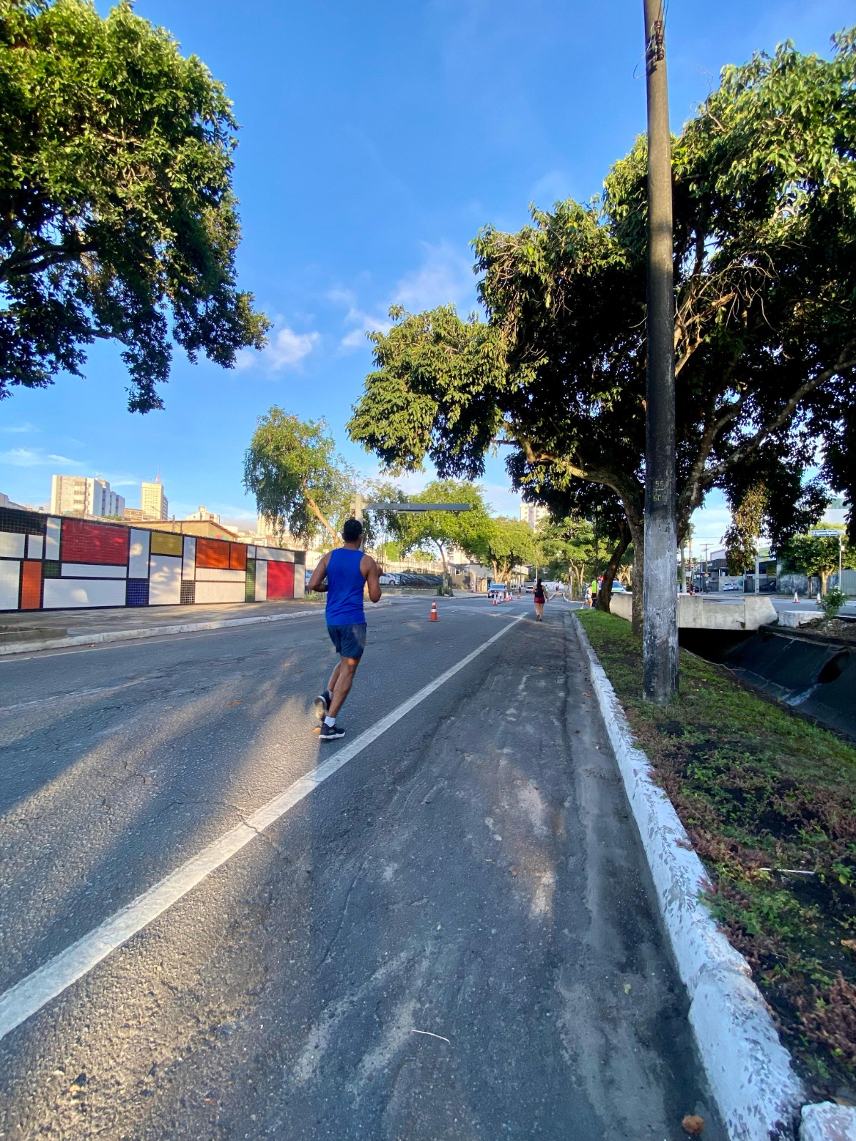 Corredores nos canais de Campina Grande